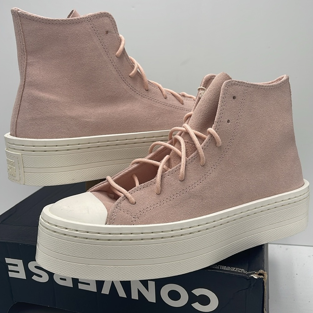 Converse WMNS Pink High-Top Sneakers Platform A04663C
CTAS MODERN LIFT HI PINK - Picture 10 of 16